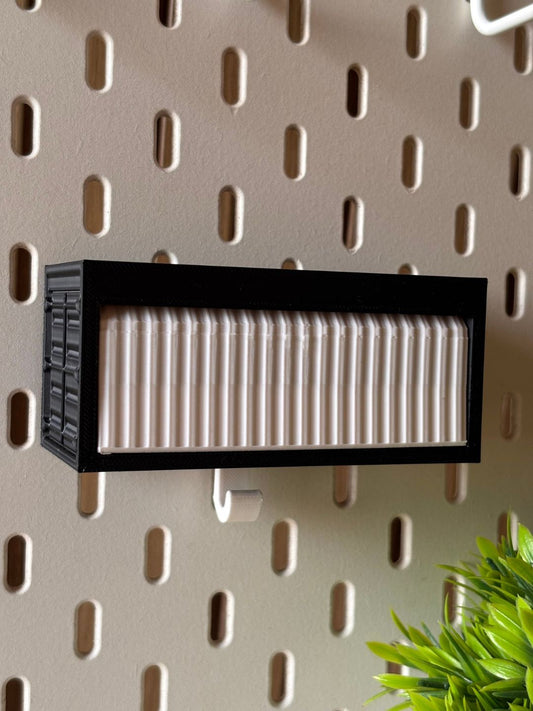 3D Printed Wall Mount Garage Key Holder for Die Cast Cars