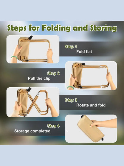 Foldable & Portable Backpack Stool