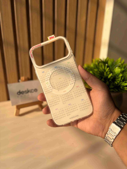 2026 Calendar Year Premium Bumper Case with MagSafe for iPhones