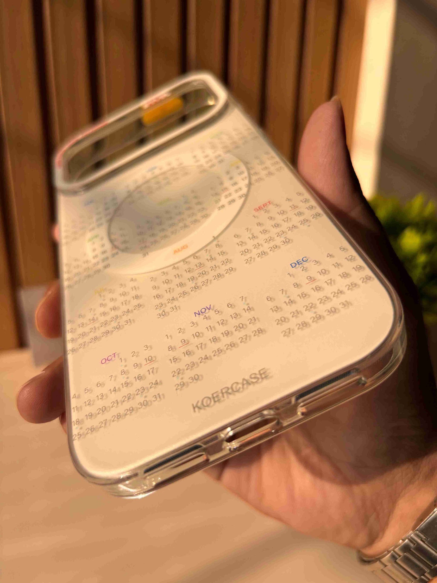 2026 Calendar Year Premium Bumper Case with MagSafe for iPhones