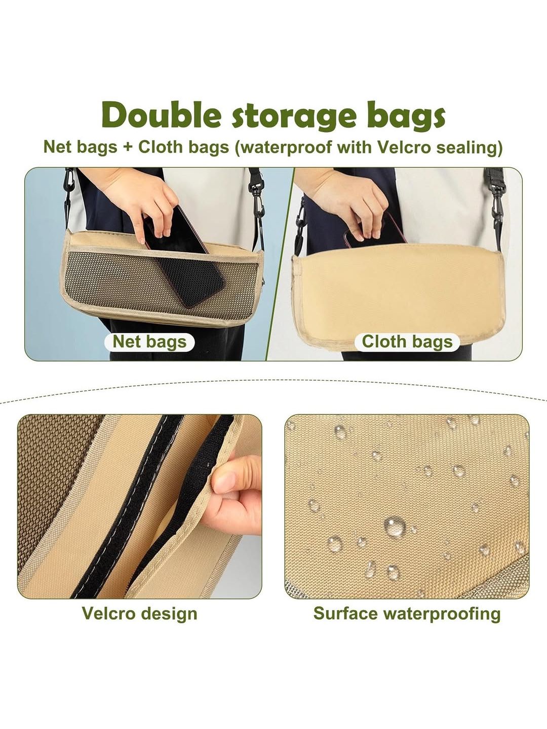 Foldable & Portable Backpack Stool