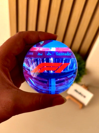 3D Crystal Ball Video Player Personalized Electronic Memory Display Lamp