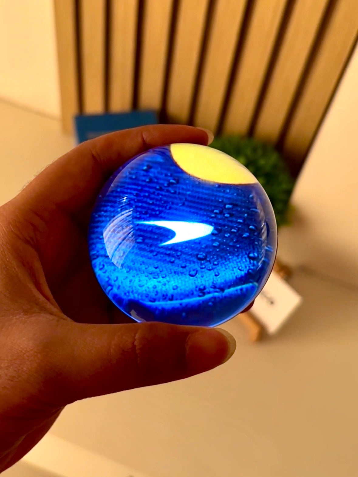 3D Crystal Ball Video Player Personalized Electronic Memory Display Lamp