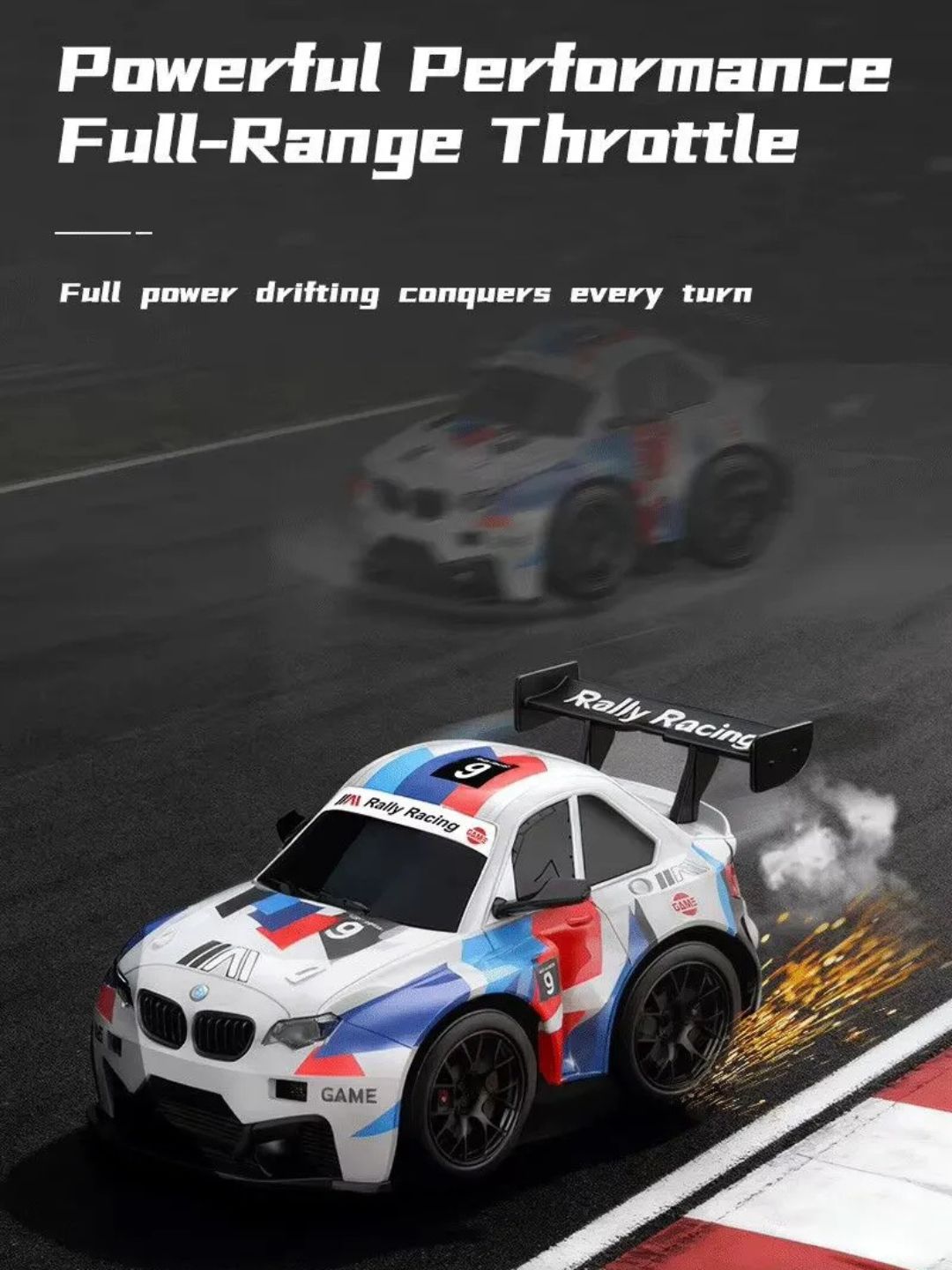 Sparkstorm RC Drifting Car with Sparks by Deskco