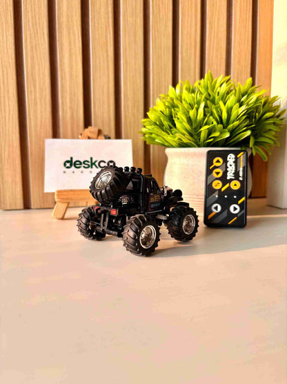 Bigfoot Metallic RC Desk Crawler with Mobile App Control Features