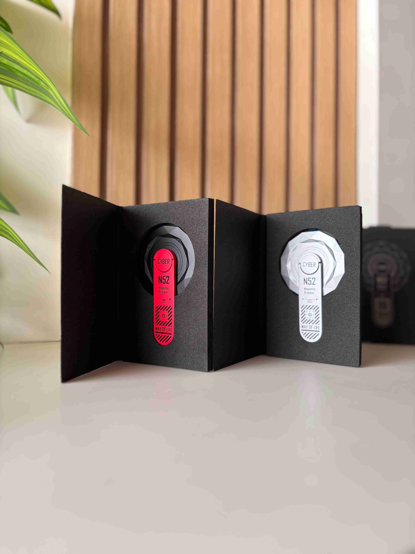 Cyber N52 Metallic Magnetic Phone Stand⛓️