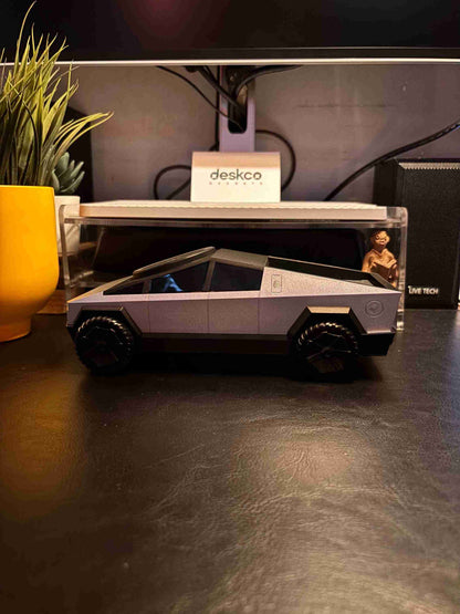 Cybertruck-Like 3-in-1 Wireless Charging Station, Desktop Decor