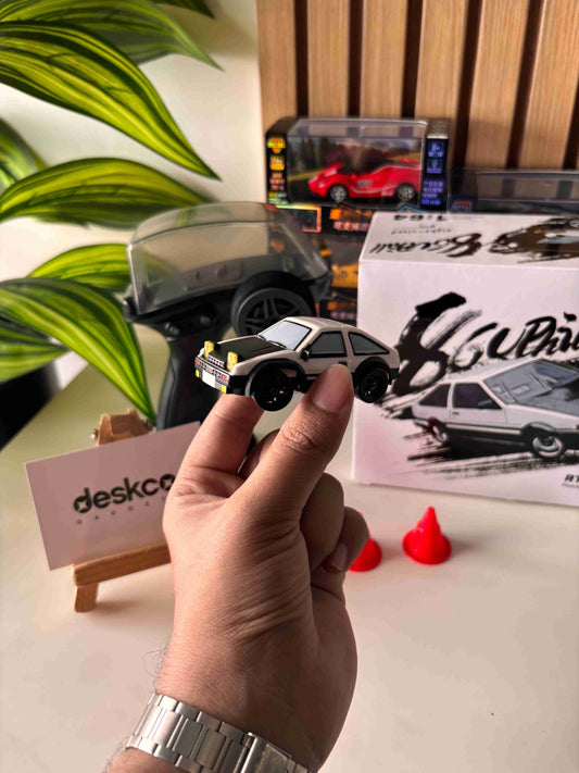 RC Drift Car AE86 1/64 Mini Desktop RC Car