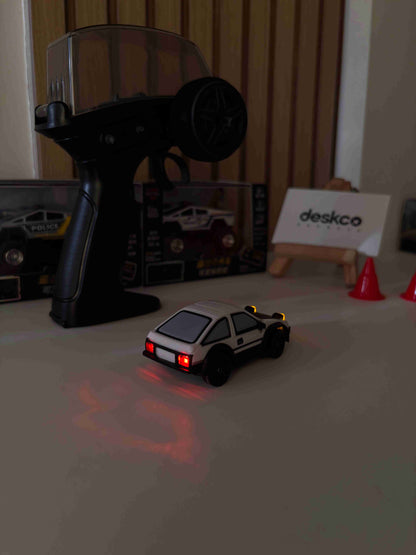 RC Drift Car AE86 1/64 Mini Desktop RC Car