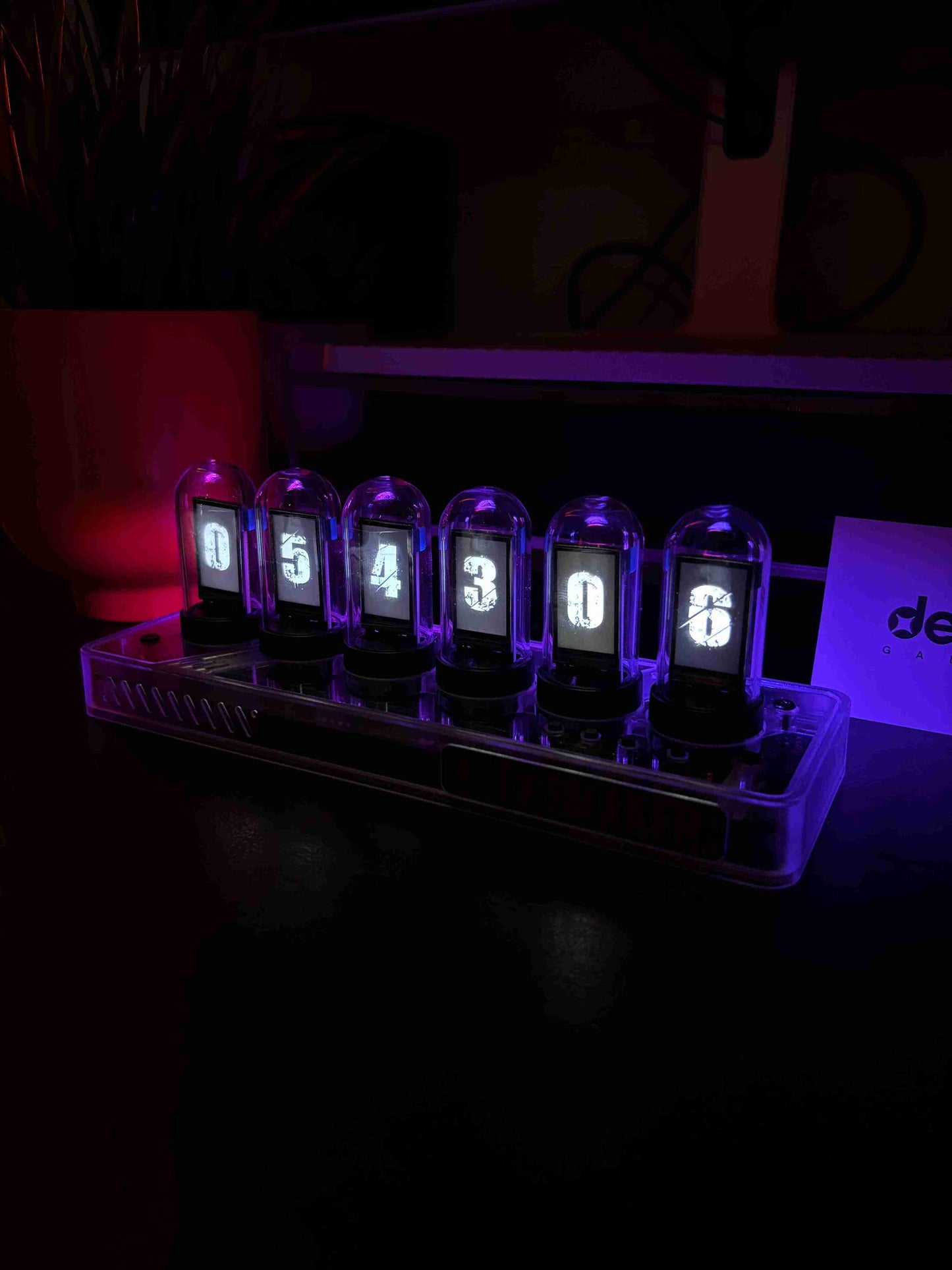 EleksMaker EleksTube IPS Pro Limited Edition 6-Bit Digital Retro Display Clock