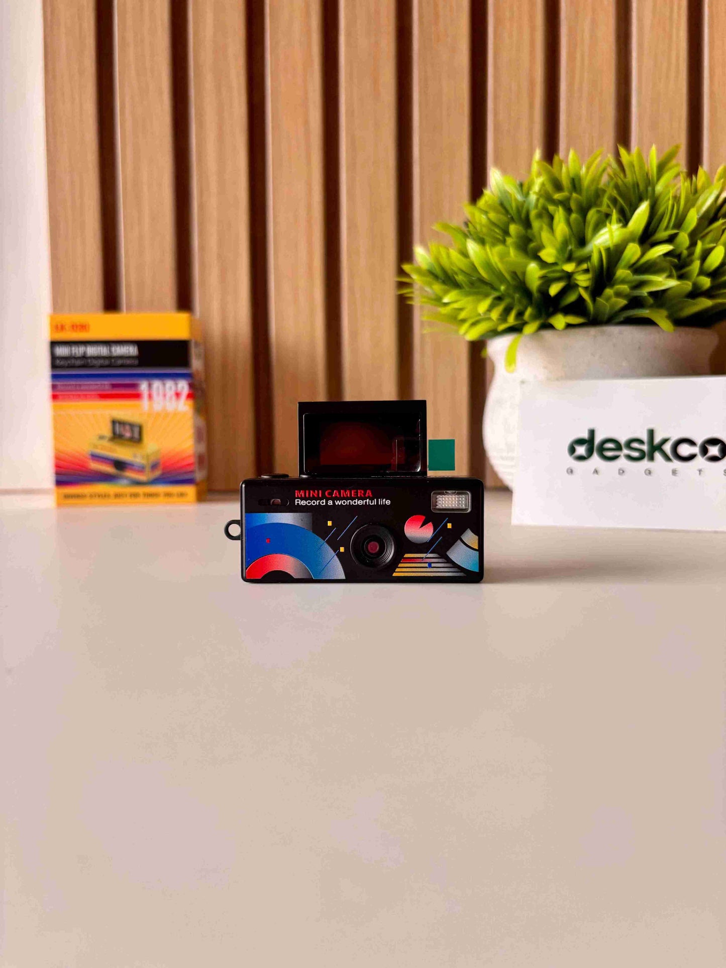 G9 Thumb Keychain Retro Camera with FLIP SCREEN for Selfies (Video+Photos) 1080p Clarity