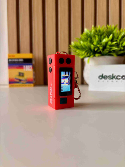 G9 Thumb Keychain Retro Camera with FLIP SCREEN for Selfies (Video+Photos) 1080p Clarity