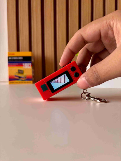 G9 Thumb Keychain Retro Camera with FLIP SCREEN for Selfies (Video+Photos) 1080p Clarity
