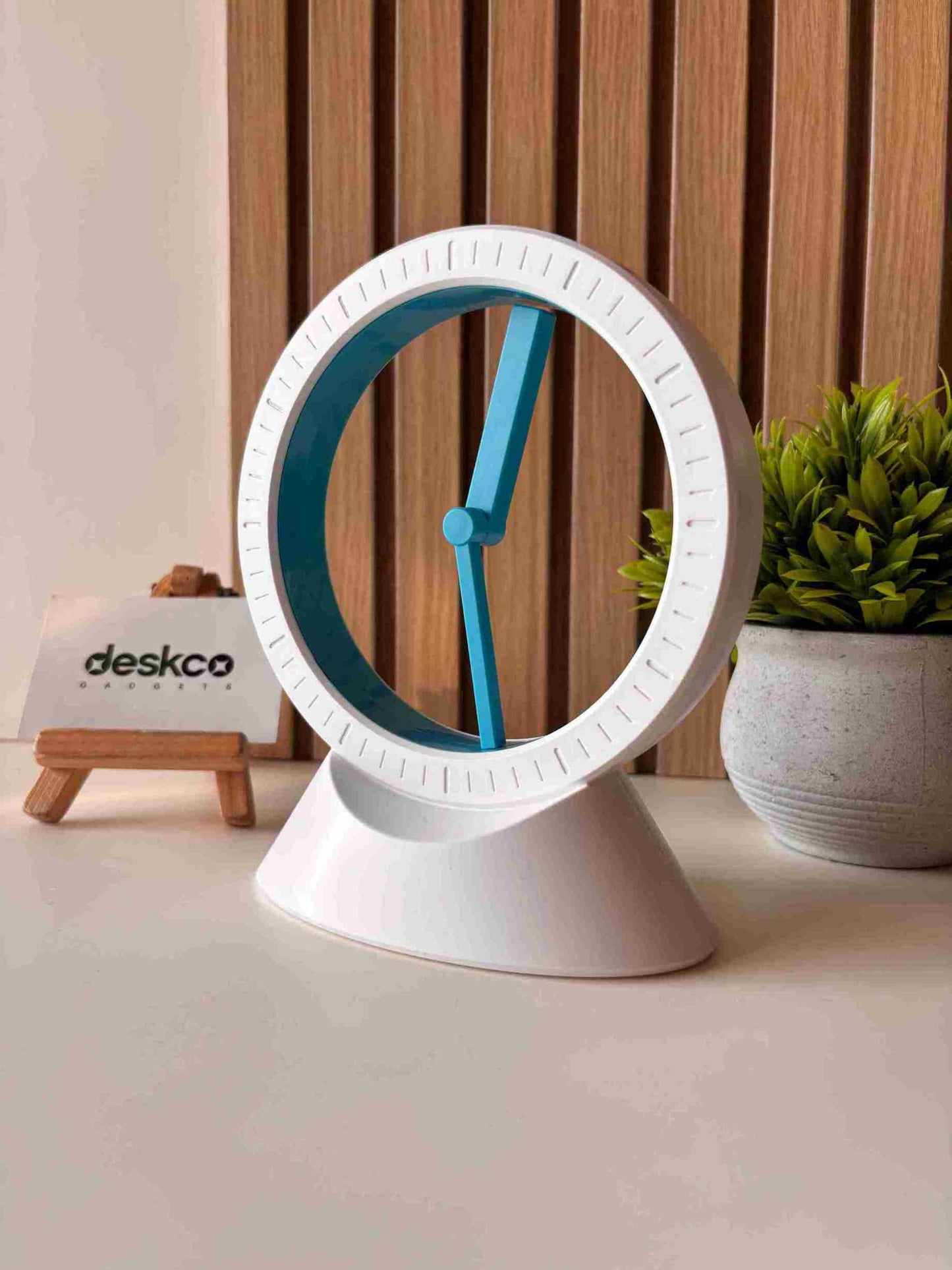 The ChronoFloat Hover Illusion Desk Clock by Deskco