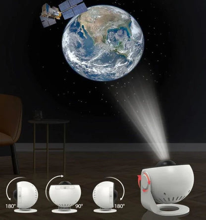 Deskco Planetarium 13-in-1 Galaxy Projector with Ultra HD 360° rotation