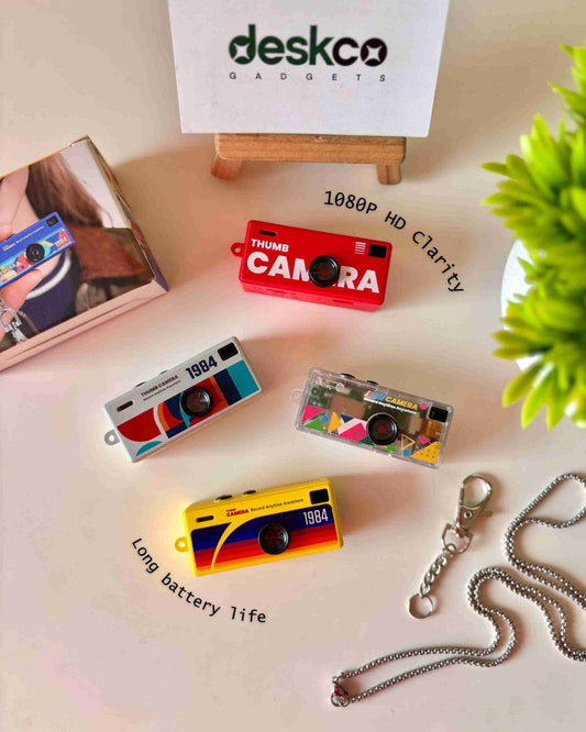 G9 Thumb Keychain Retro Camera (Video+Photos) 1080p Clarity