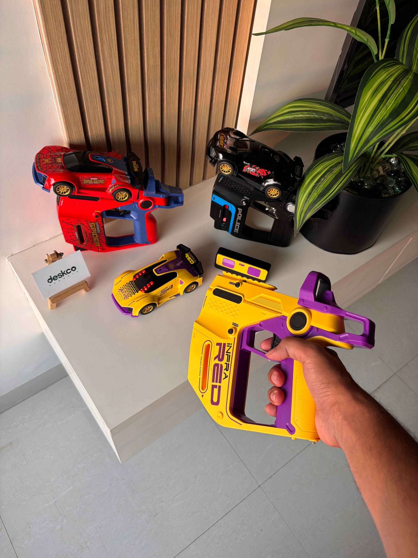 Laser Tag Battle Racer RC Car | 2-player fun