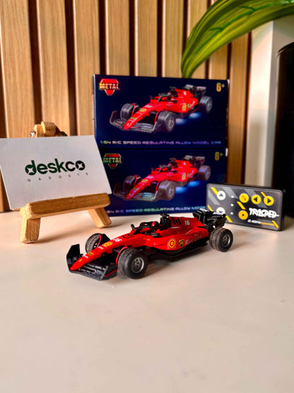 Metallic RC Race Car with Mobile App Control Features