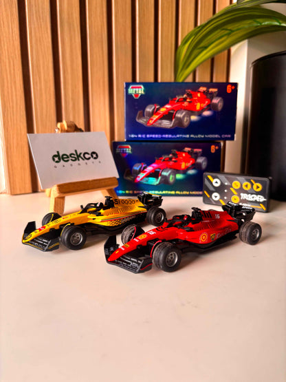 Metallic RC Race Car with Mobile App Control Features