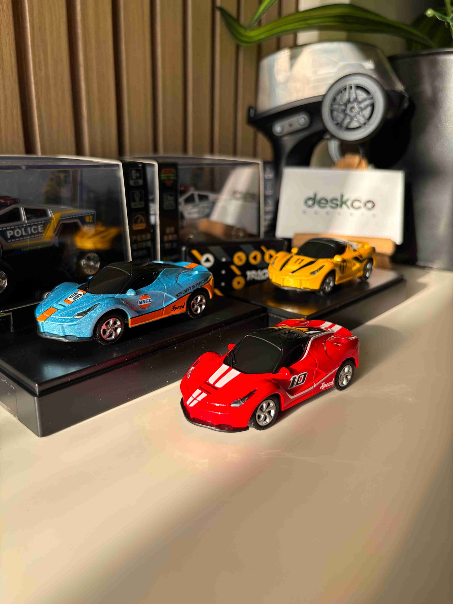 Metallic RC Car with Mobile App Control Features