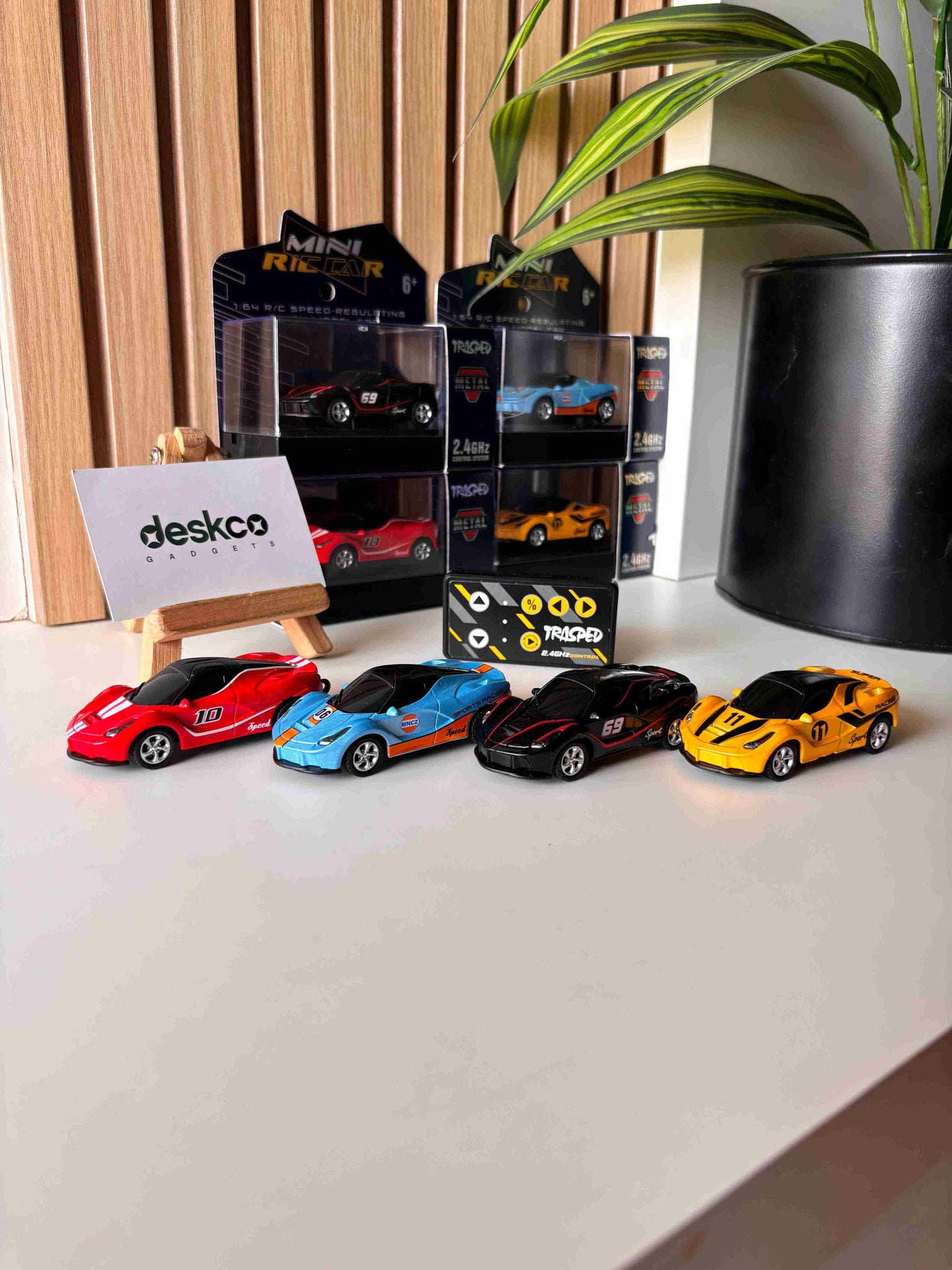 Metallic RC Car with Mobile App Control Features
