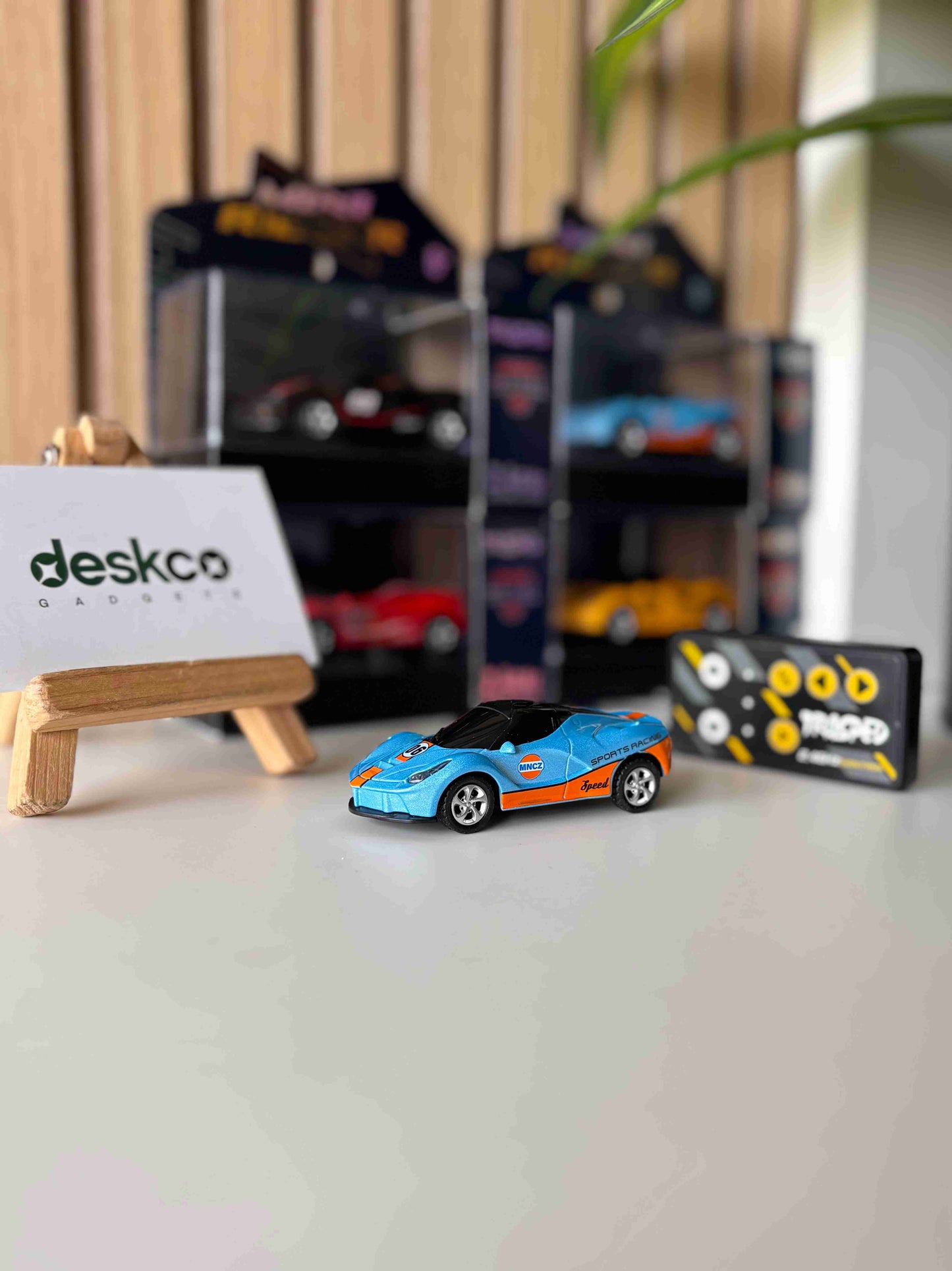 Metallic RC Car with Mobile App Control Features