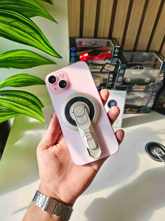 Magnetic Mobile Stand with Fidget Clicker | 360° Magnetic Mobile Stand for All Smartphones