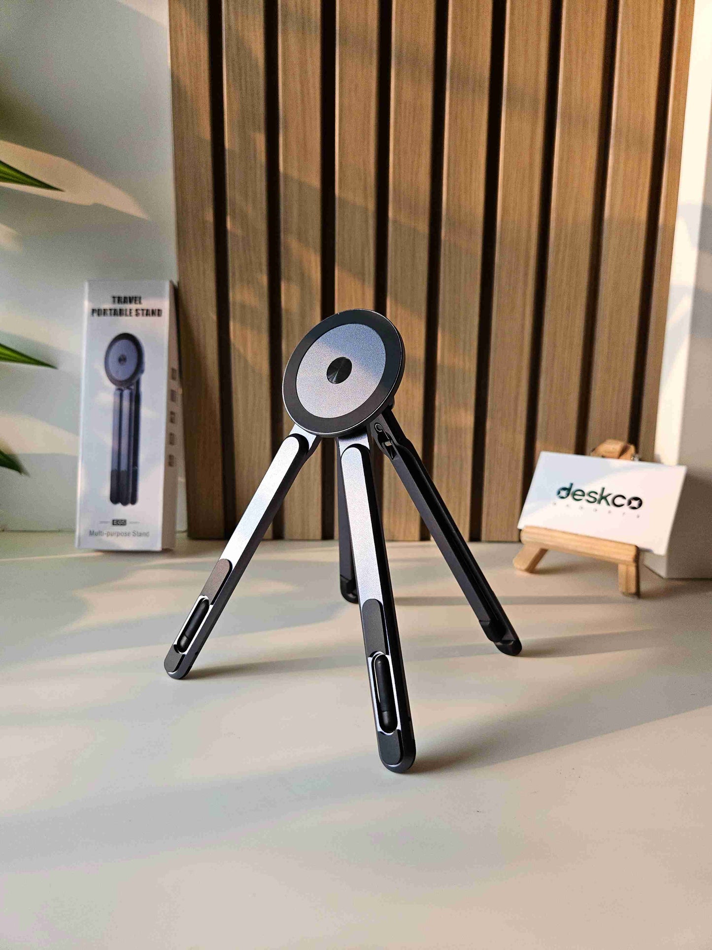 Metallic Portable Stand for Laptop/iPhone/iPad | Magsafe Compatible