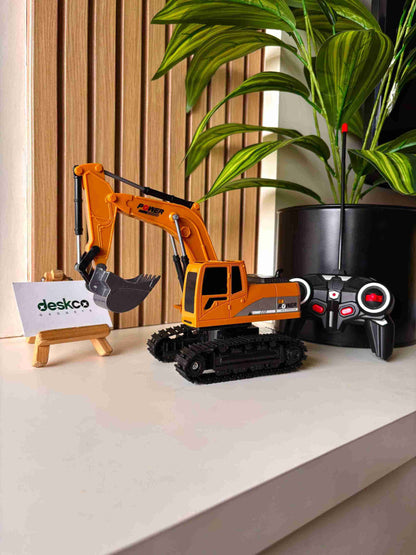 RC Excavator Metallic Bucket Construction Vehicle. | 1:24 Scale
