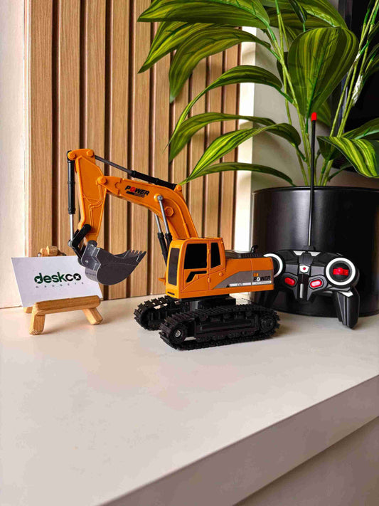 RC Excavator Metallic Bucket Construction Vehicle. | 1:24 Scale