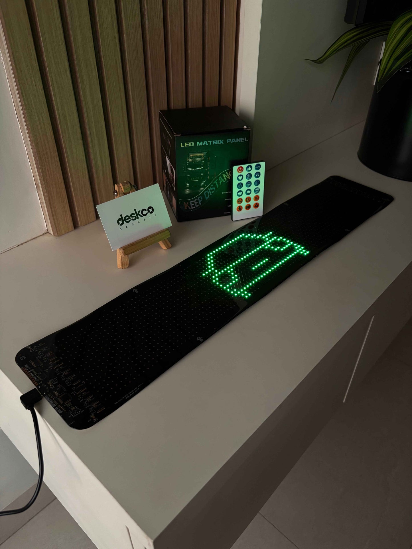Smart Flexible LED Matrix Panel for Cars, Shops, Parties & Bars(App Controlled)