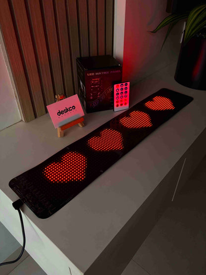 Smart Flexible LED Matrix Panel for Cars, Shops, Parties & Bars(App Controlled)