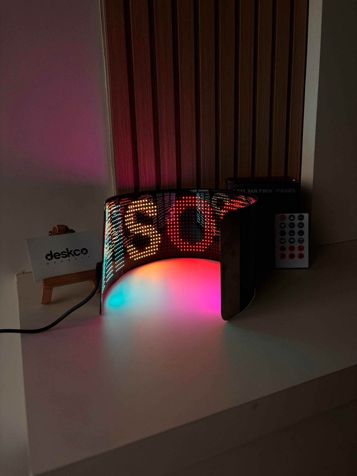 Smart Flexible LED Matrix Panel for Cars, Shops, Parties & Bars(App Controlled)