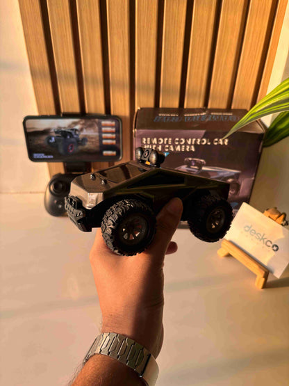 RC Monster Truck with FPV Camera and App Control