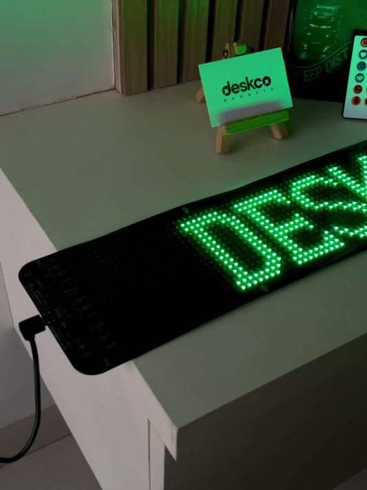 Smart Flexible LED Matrix Panel for Cars, Shops, Parties & Bars(App Controlled)
