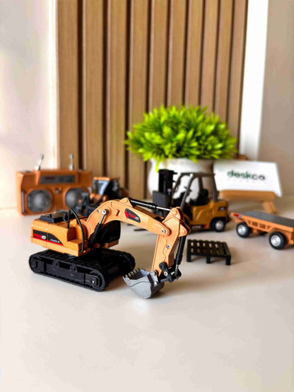 1:64 Scale Premium RC Bulldozer | Desktop RC Construction/Warehouse Combo