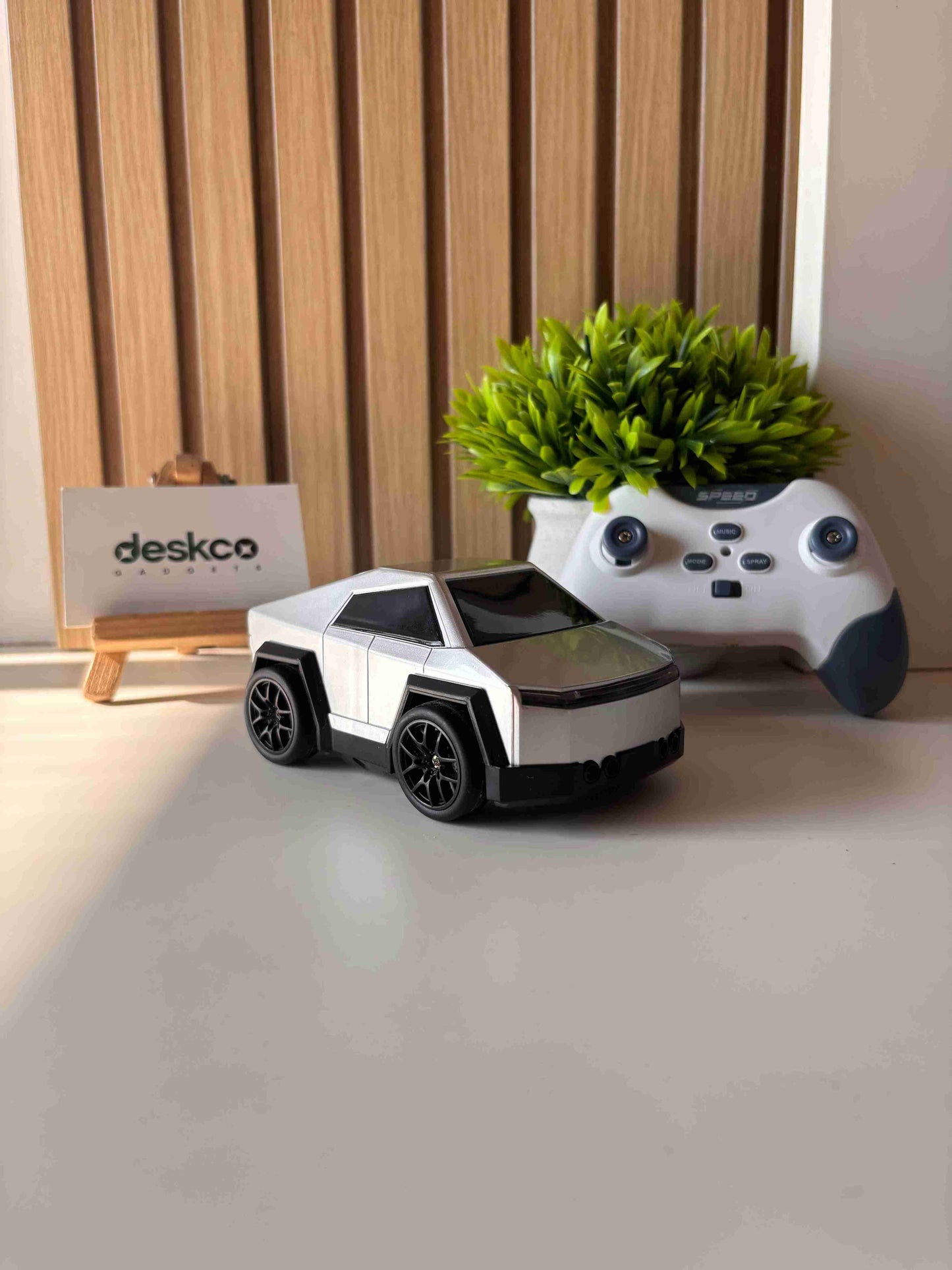 Motion Sensor Cybertruck RC Car | Follow Mode, Escape Mode, 360° Drifting & Real Smoke Effect